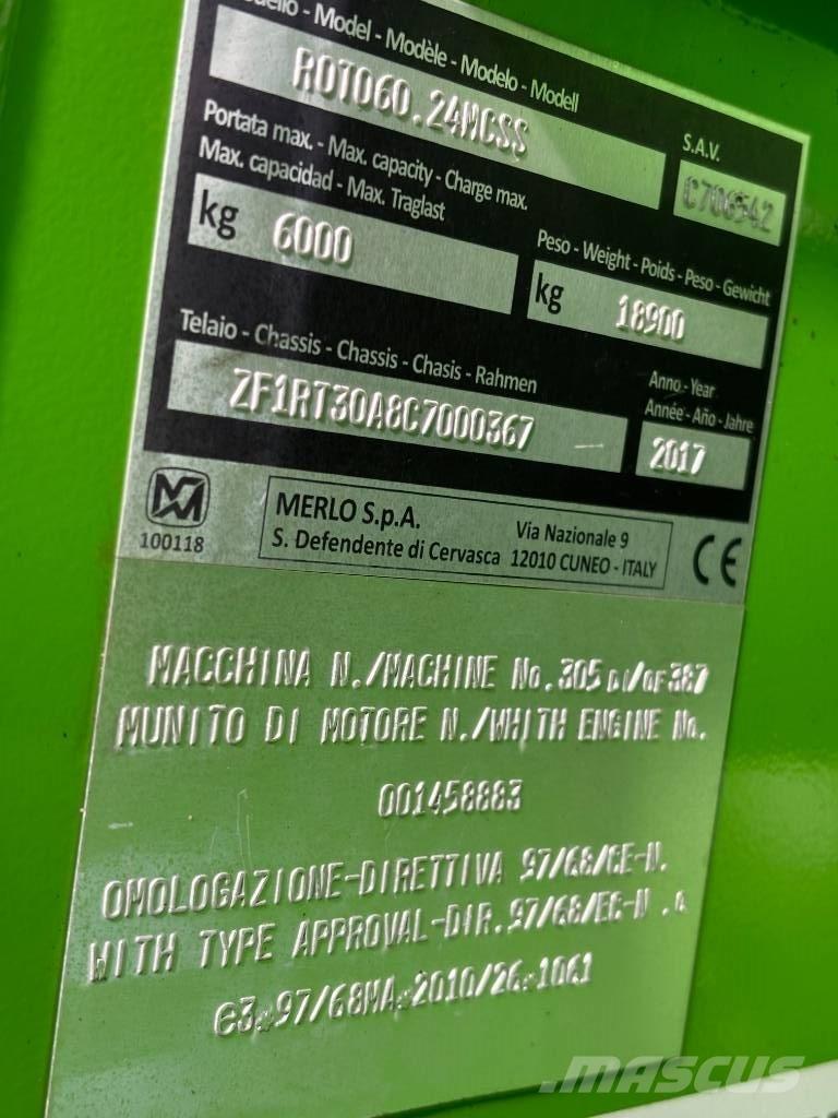 Merlo Roto 60.24 Teleskoplastare