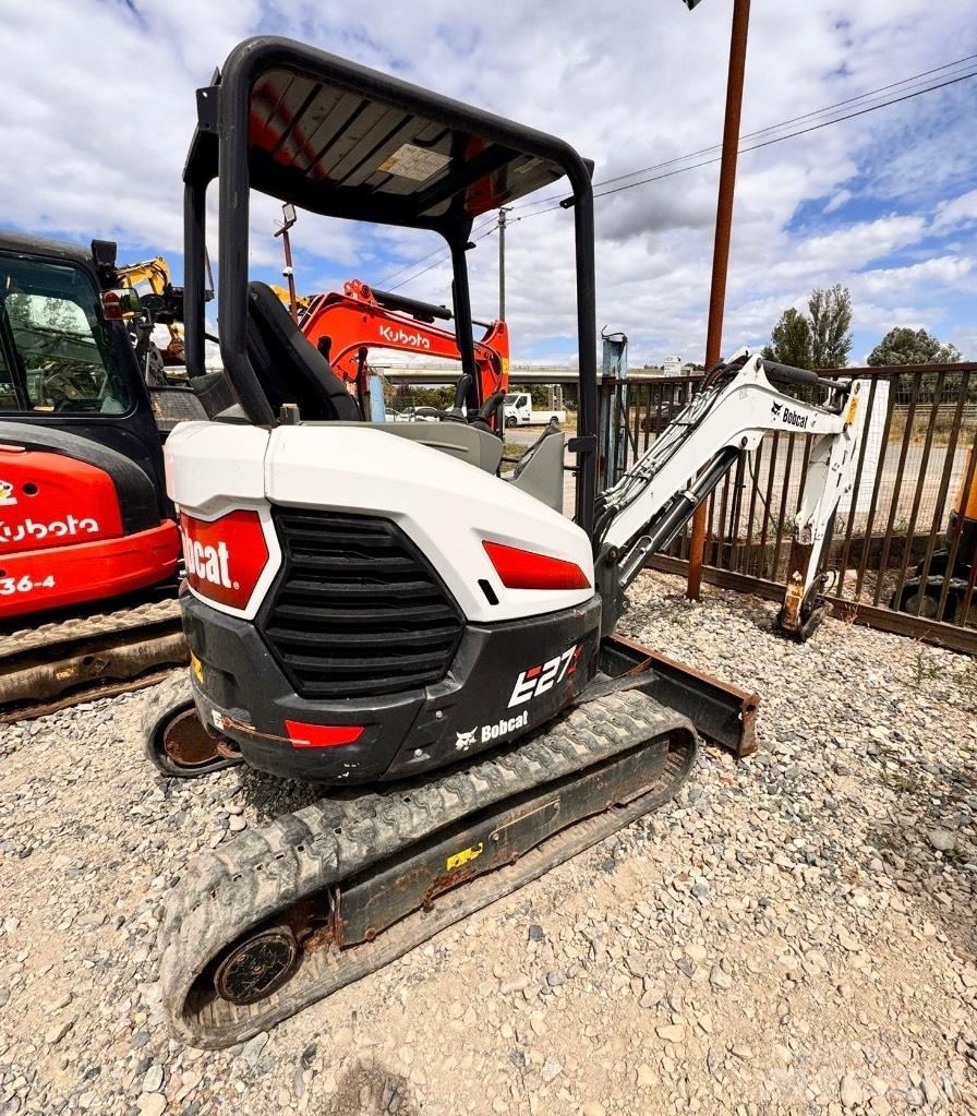 Bobcat E 27z Minigrävare < 7t