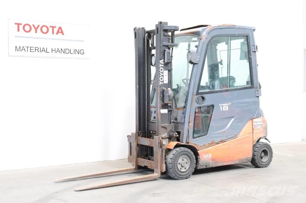 Toyota 8FBM18T Elmotviktstruckar
