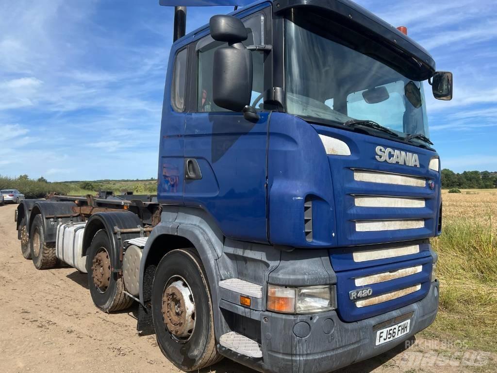 Scania R420 Lastväxlare/Krokbilar