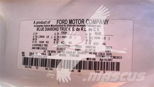 Ford F750 Entreprenad - Övrigt