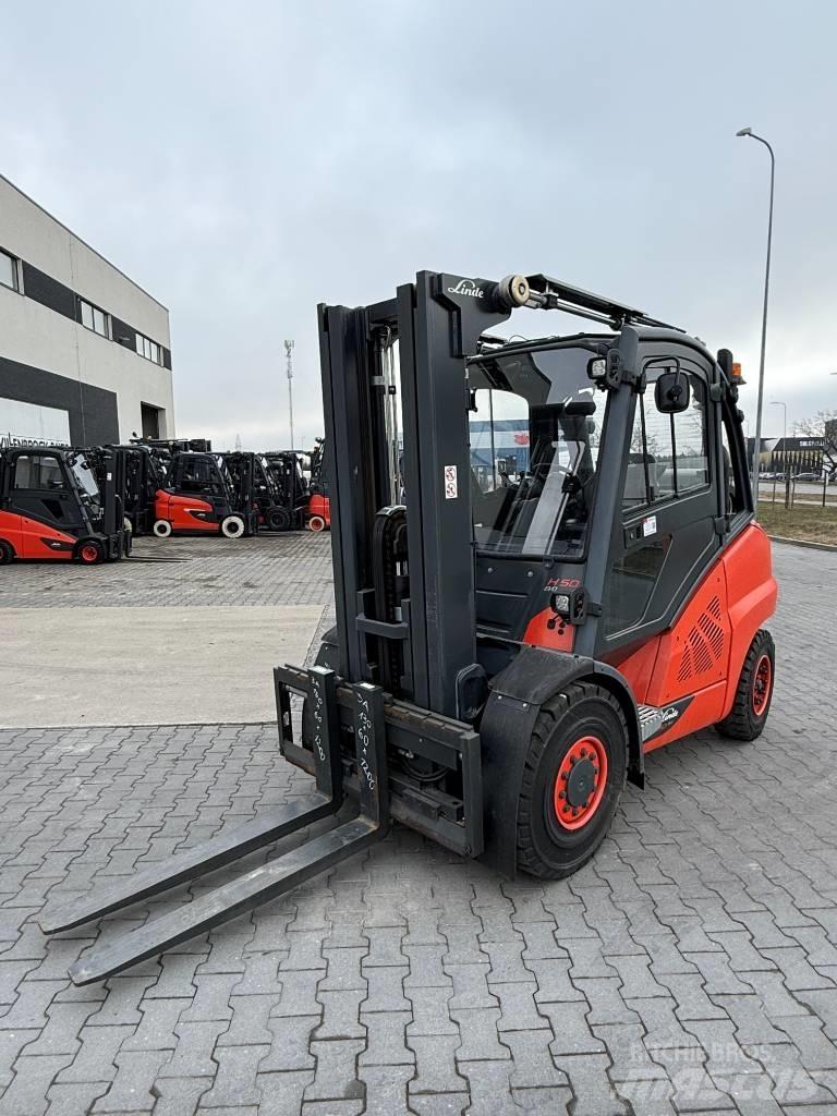 Linde H50T/394-02 Gasolmotviktstruckar