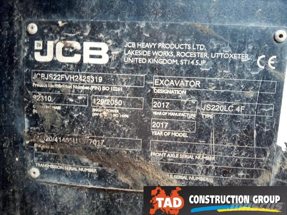 JCB JS 220 LC Bandgrävare