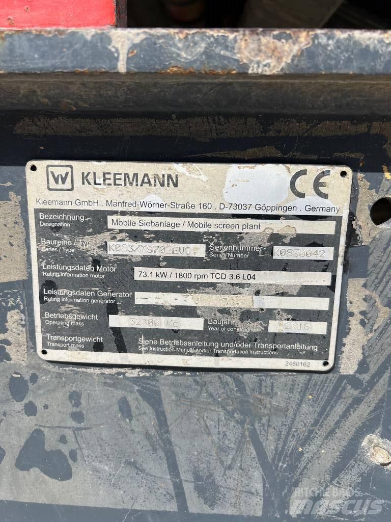 Kleemann MSS 702 Evo Sorteringsverk