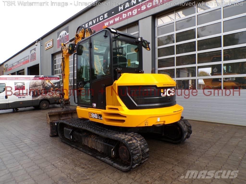 JCB 86C-2 TAB -Demo- Midigrävmaskiner 7t - 12t