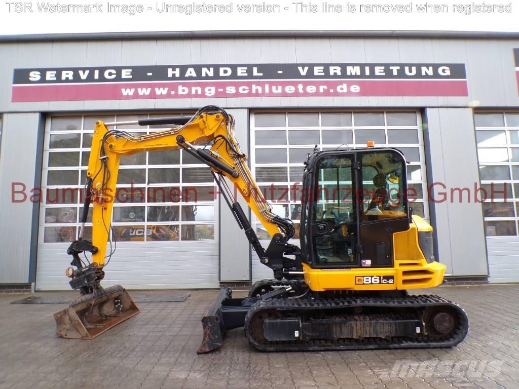 JCB 86C-2 TAB -Demo- Midigrävmaskiner 7t - 12t