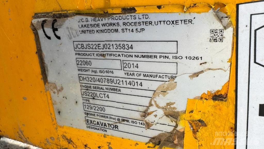 JCB JS 220 LC Bandgrävare