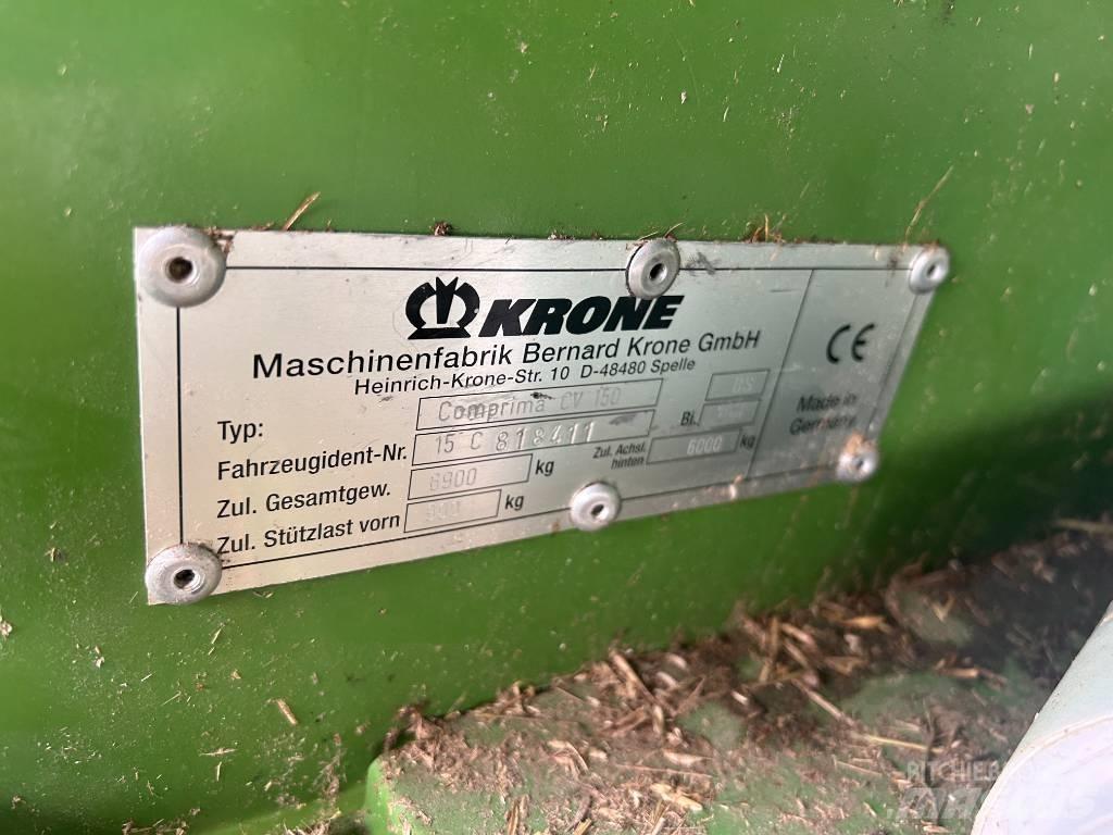 Krone CV150XC Rundbalspressar