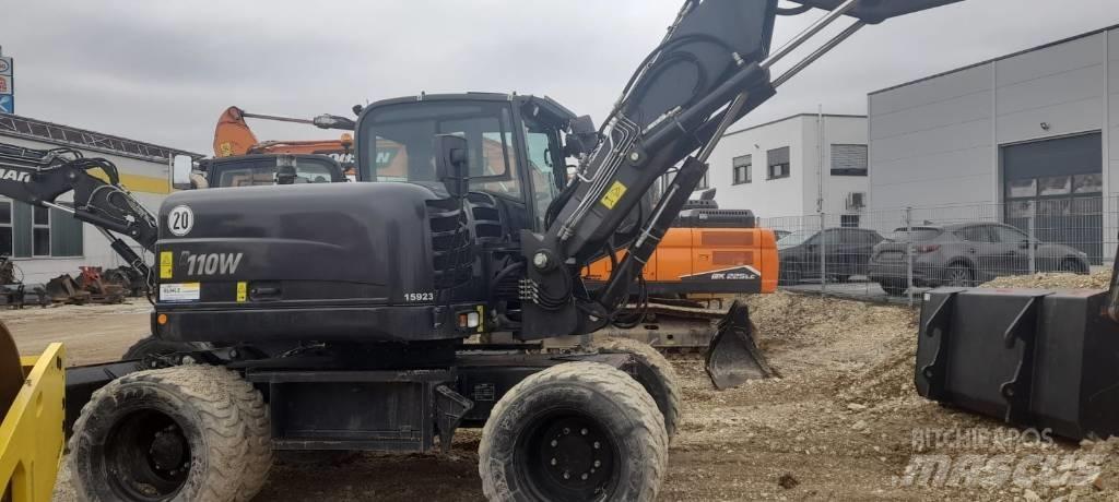 Yanmar B 110 W Hjulgrävare