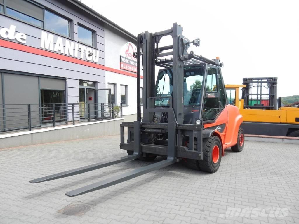 Linde H80D-03/1100 Dieselmotviktstruckar