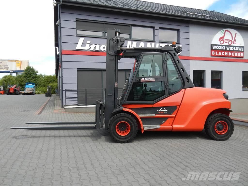 Linde H80D-03/1100 Dieselmotviktstruckar