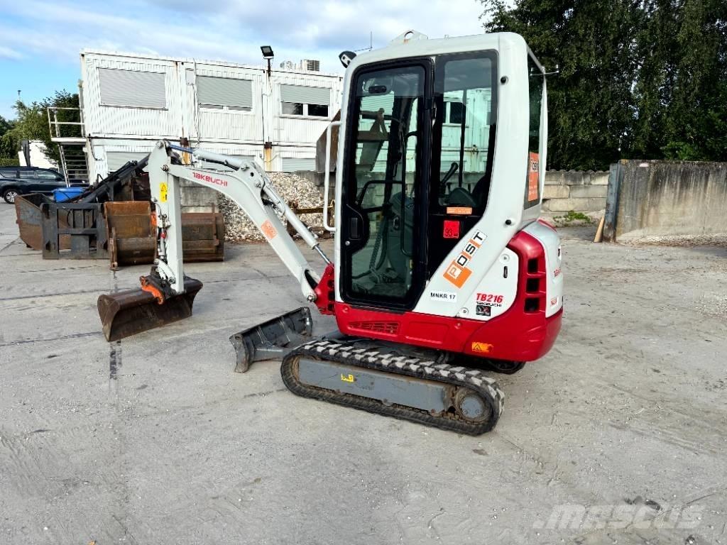 Takeuchi TB 216 Minigrävare < 7t
