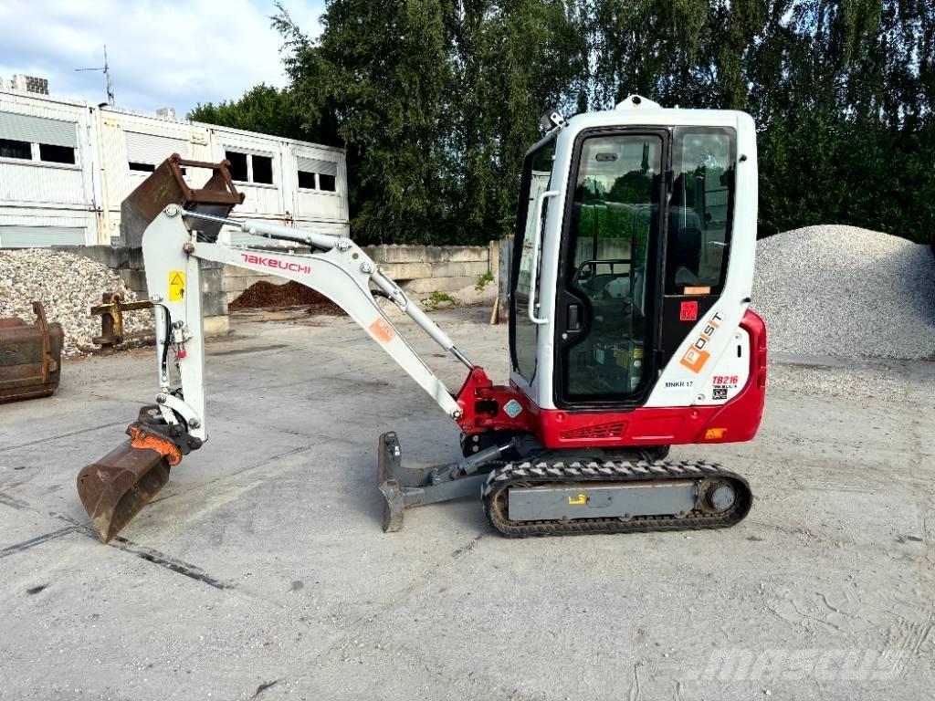Takeuchi TB 216 Minigrävare < 7t