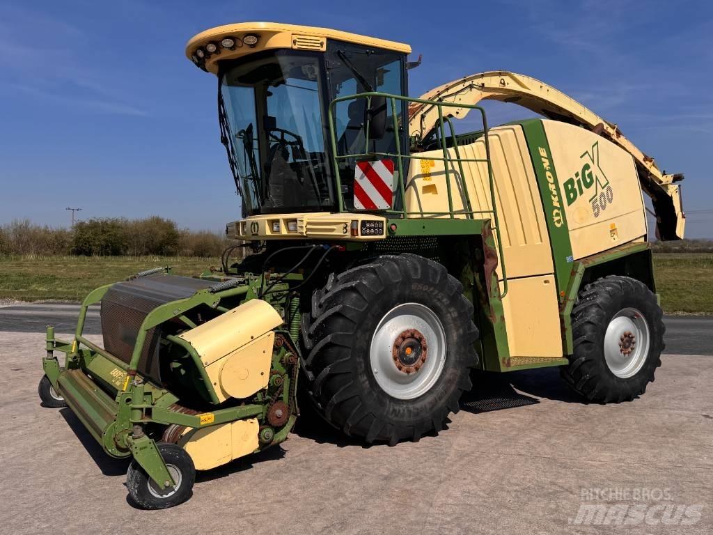 Krone Big X 500 Självgående fälthackar