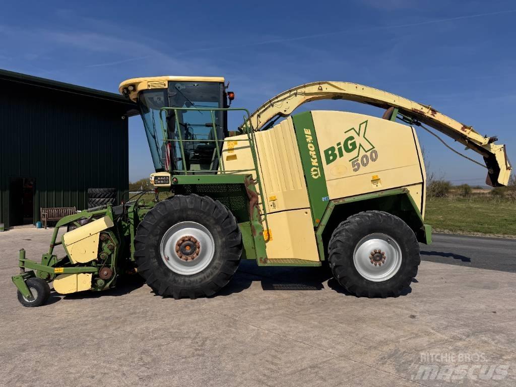 Krone Big X 500 Självgående fälthackar