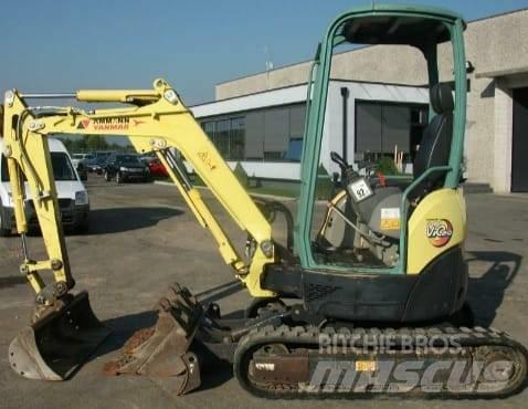 Yanmar Vio 20 Minigrävare < 7t