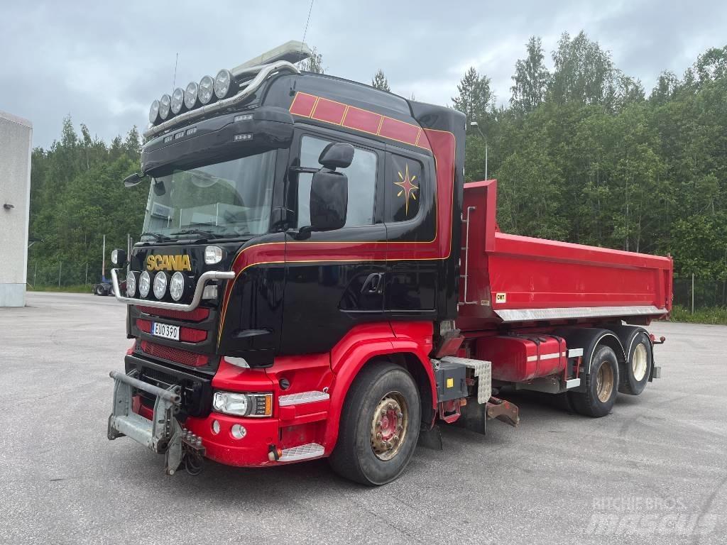 Scania R580 Lastväxlare/Krokbilar