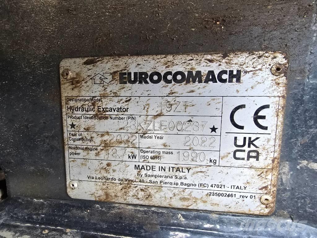 Eurocomach 19 ZT Minigrävare < 7t