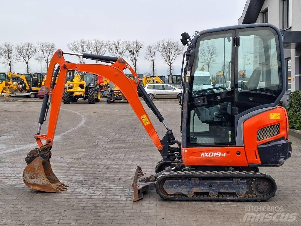 Kubota KX 019-4 Minigrävare < 7t