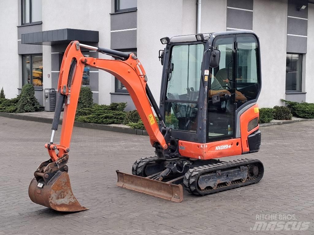Kubota KX 019-4 Minigrävare < 7t