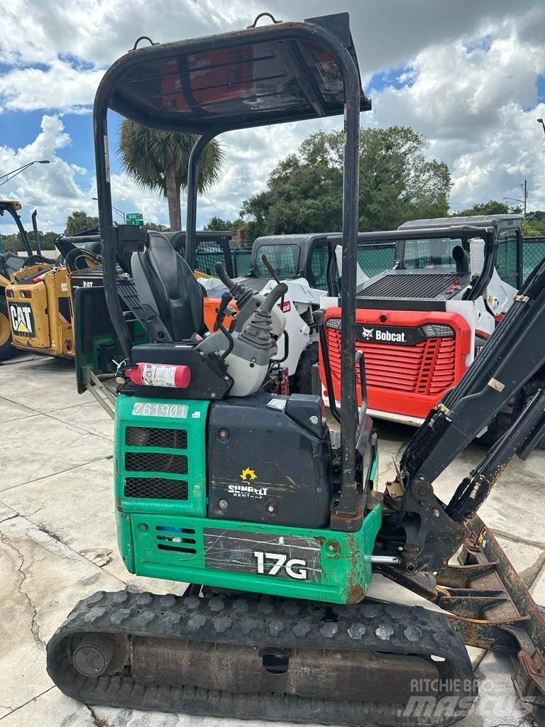John Deere 17G Minigrävare < 7t