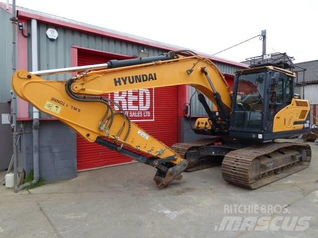 Hyundai HX160L Bandgrävare
