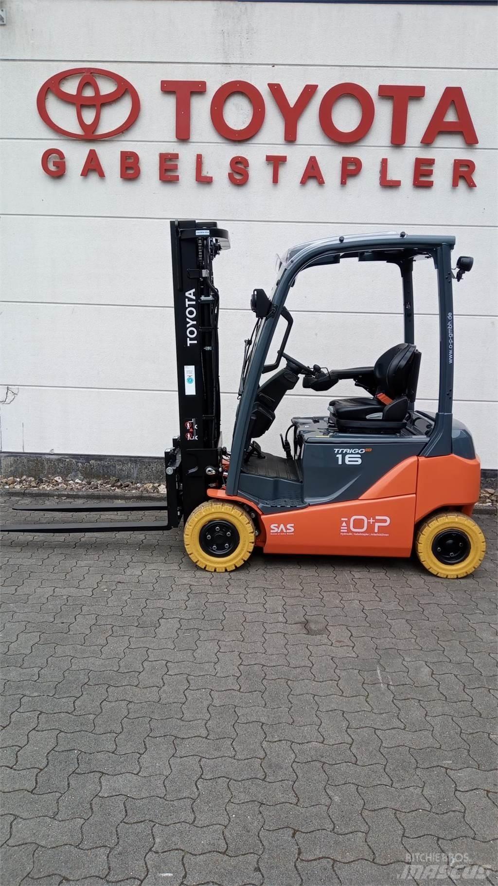 Toyota 8FBMK16T Elmotviktstruckar