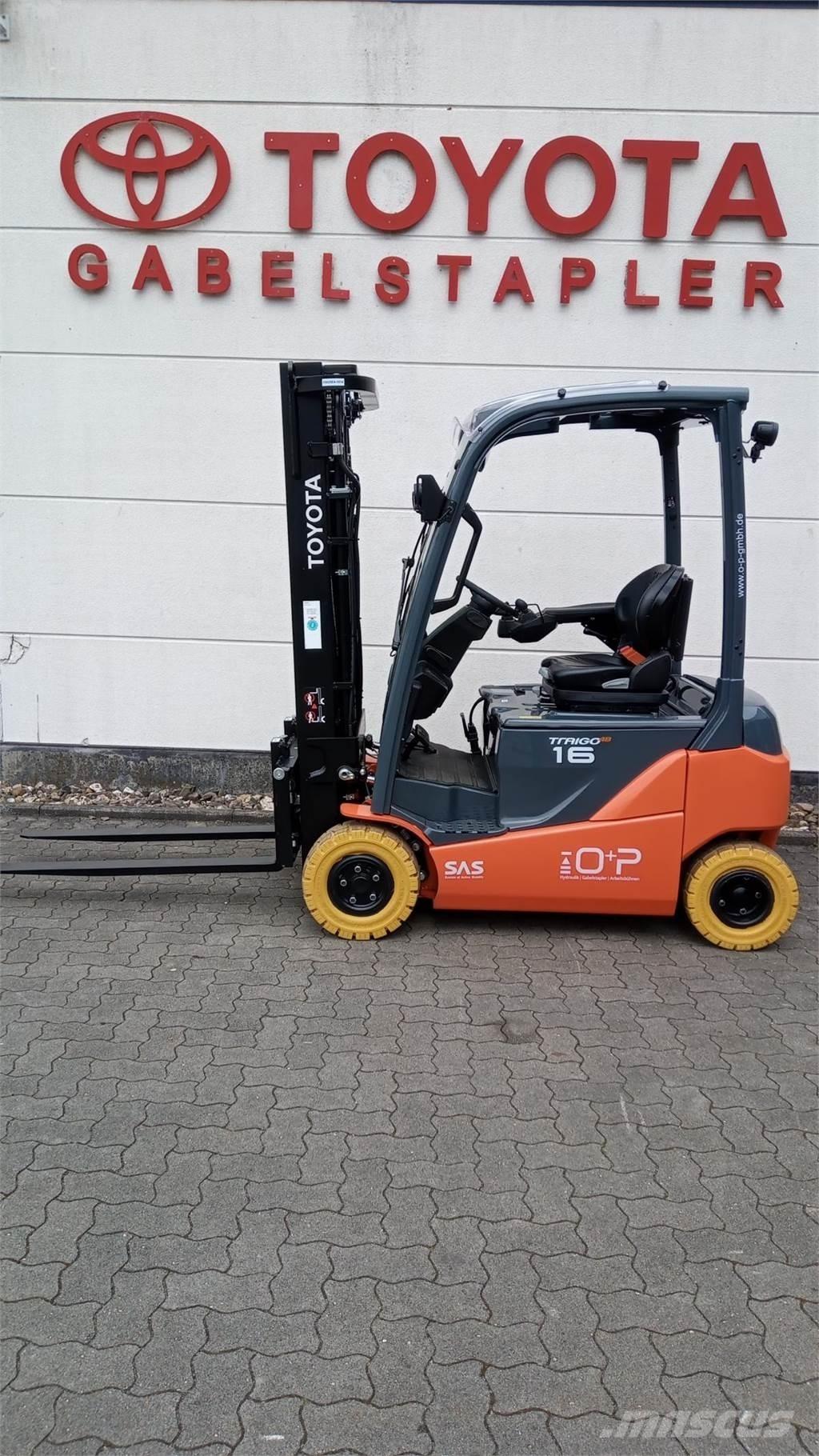 Toyota 8FBMK16T Elmotviktstruckar