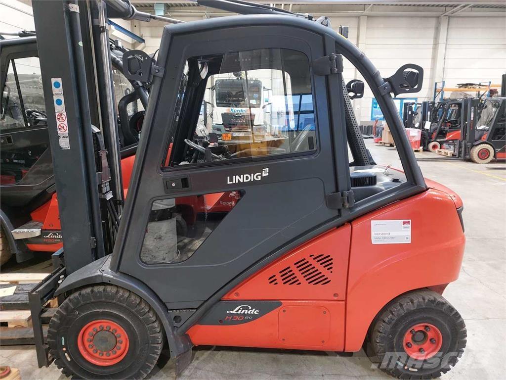 Linde H30D Dieselmotviktstruckar