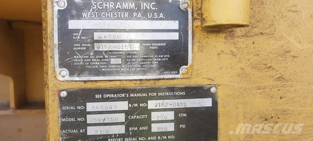 Schramm T450 RC Borrutrustning för ytborrning
