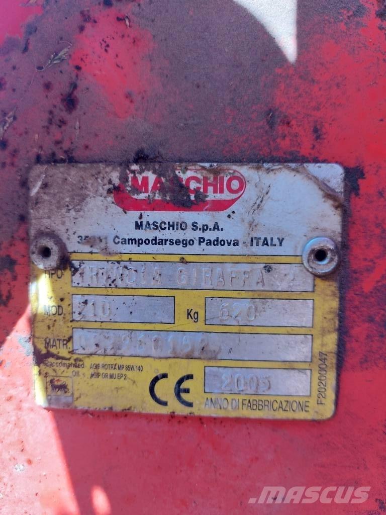 Maschio Giraffa 210 Betesputsare