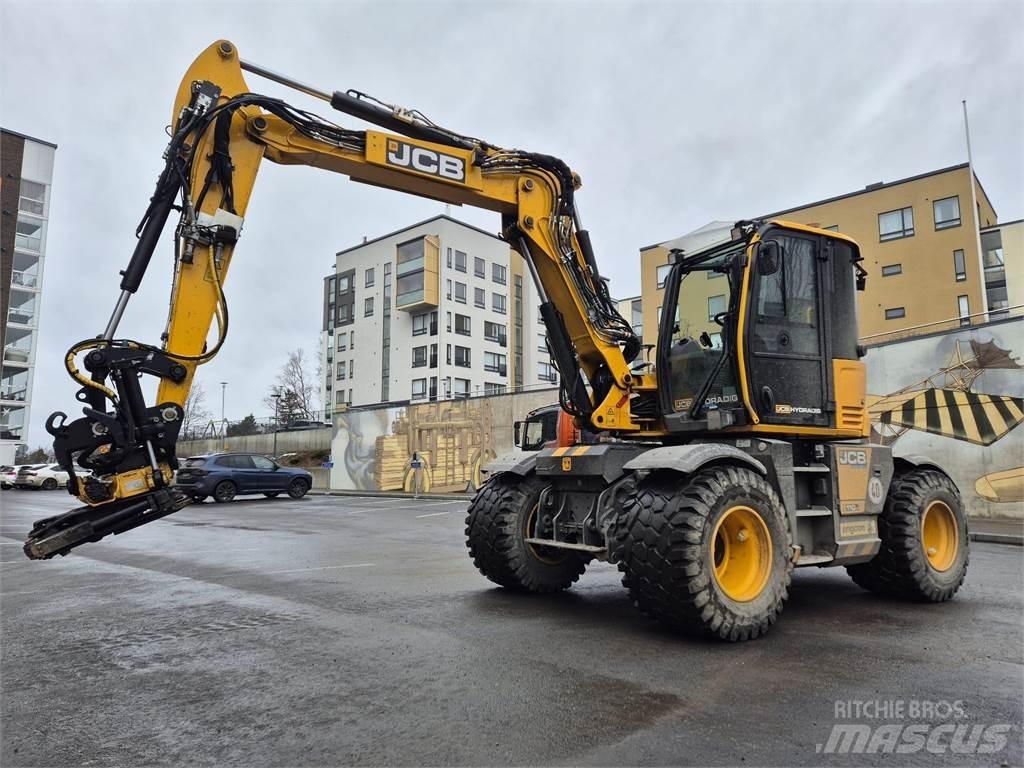 JCB Hydradig 110W Hjulgrävare