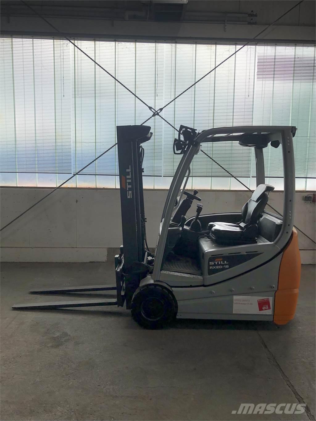 Still RX20-18 Elmotviktstruckar