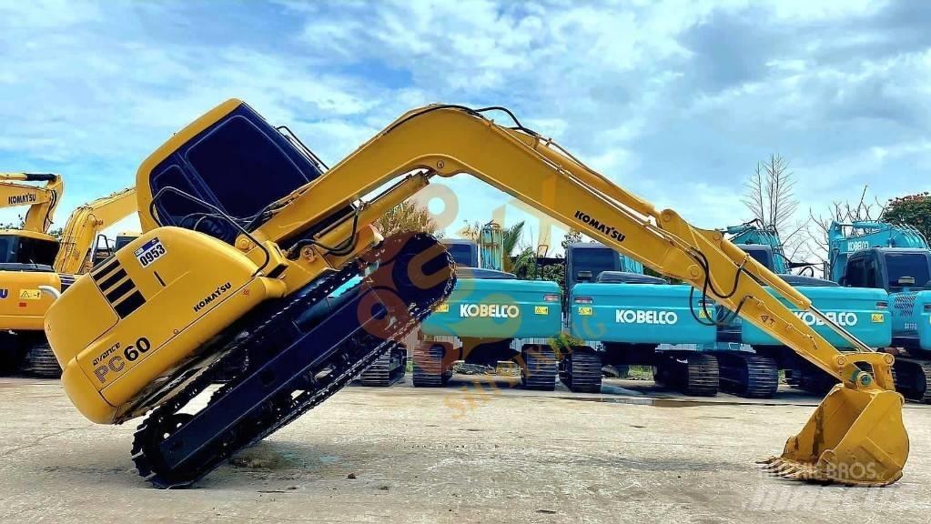 Komatsu PC 60 Minigrävare < 7t
