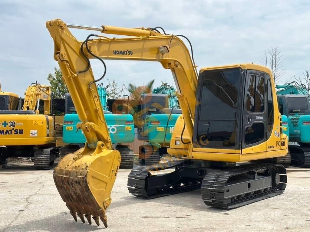 Komatsu PC 60 Minigrävare < 7t