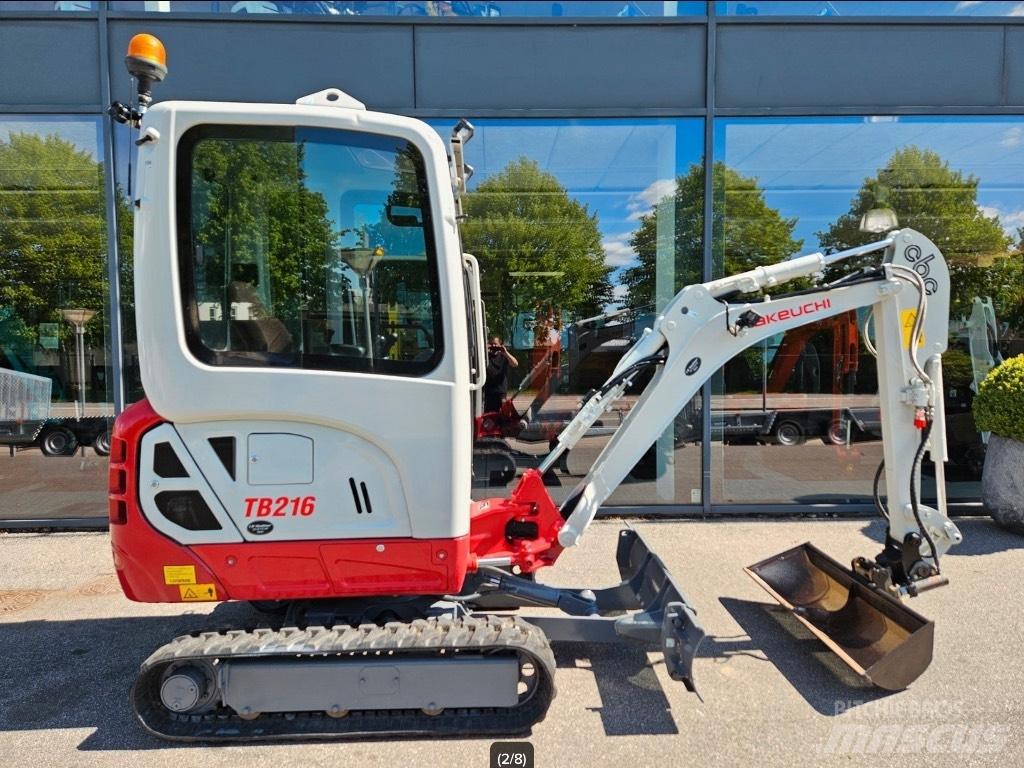 Takeuchi TB 216 Minigrävare < 7t