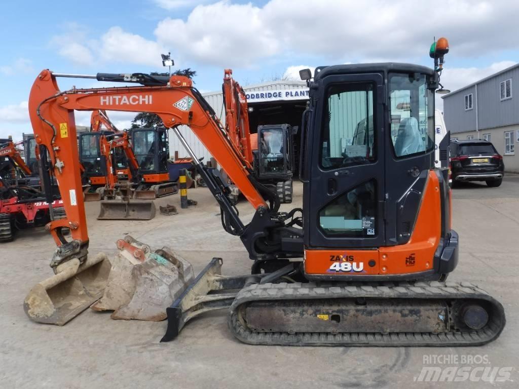 Hitachi ZX48U-6 Minigrävare < 7t