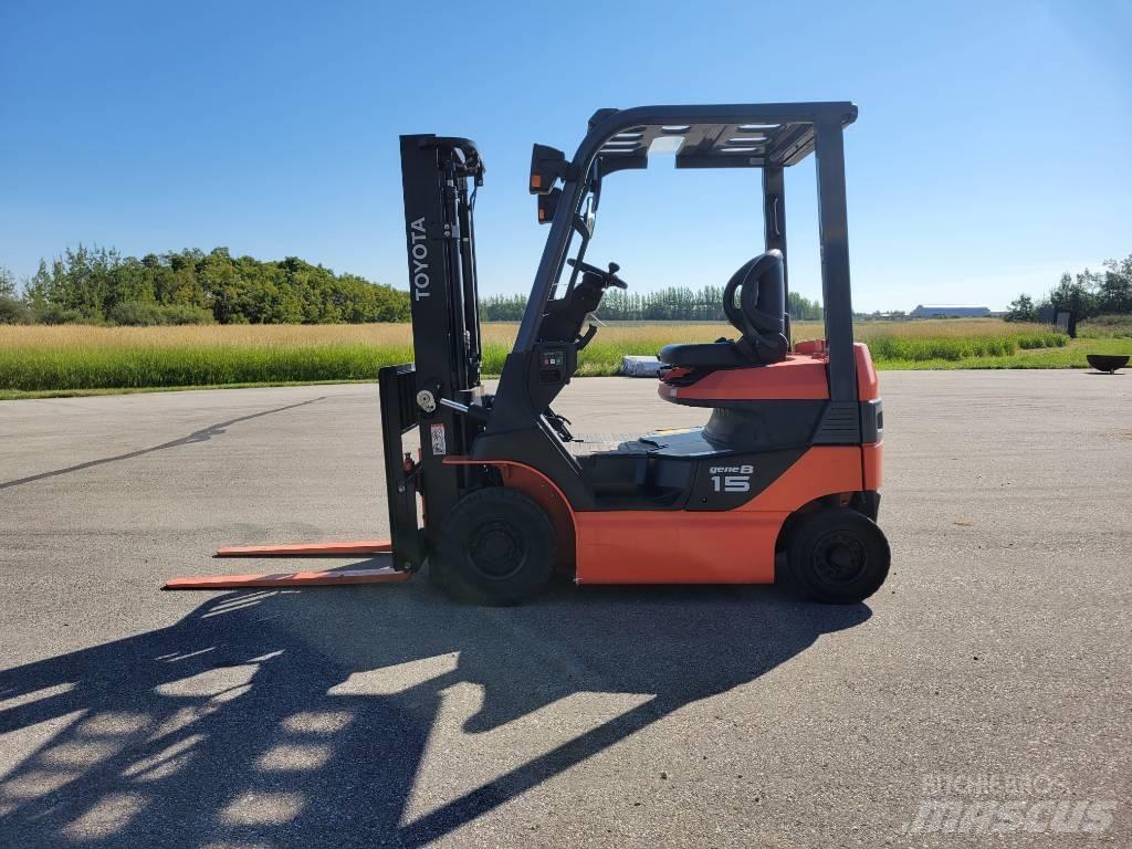 Toyota 8 FB 15 Elmotviktstruckar