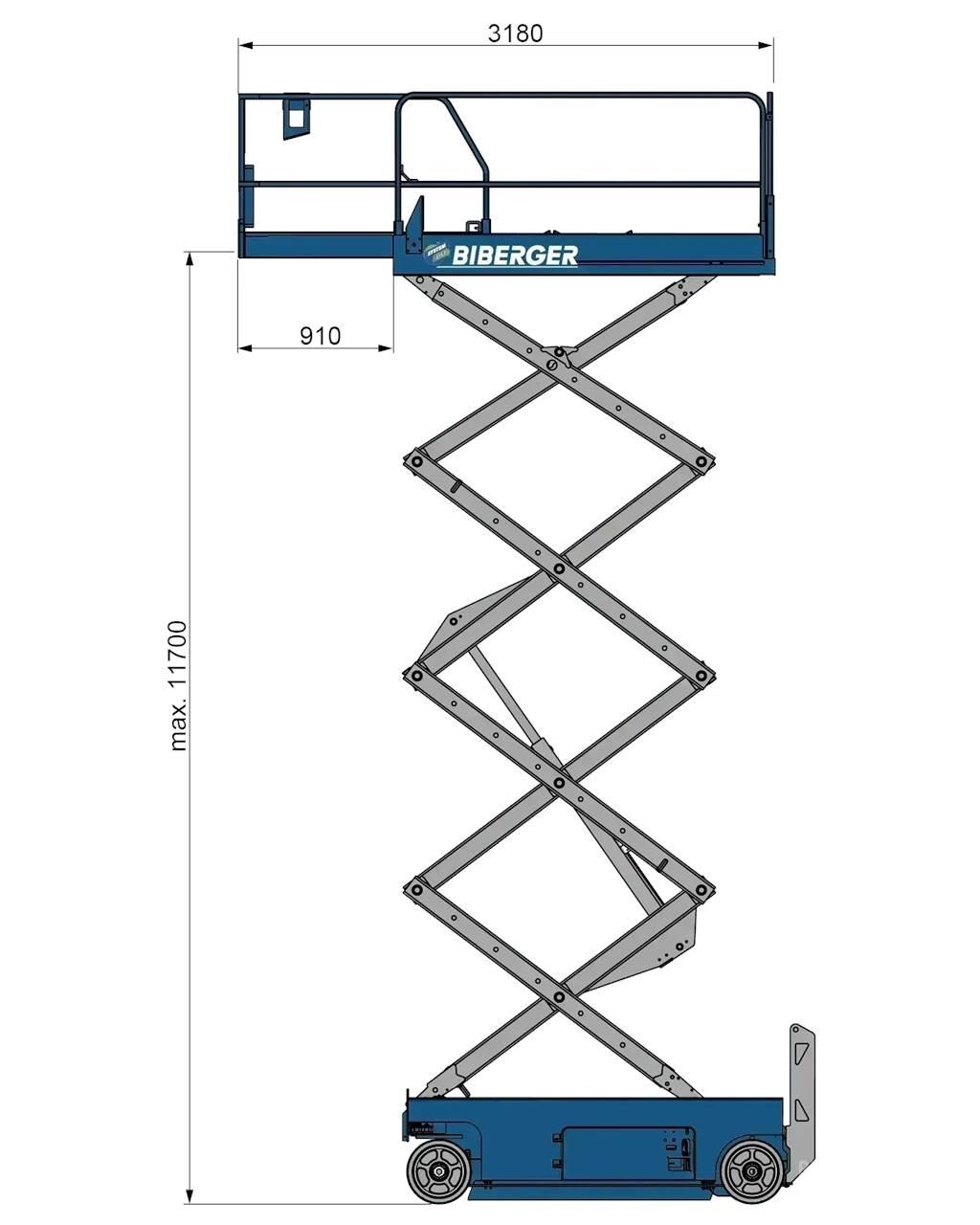 Genie GS 4047 Saxliftar