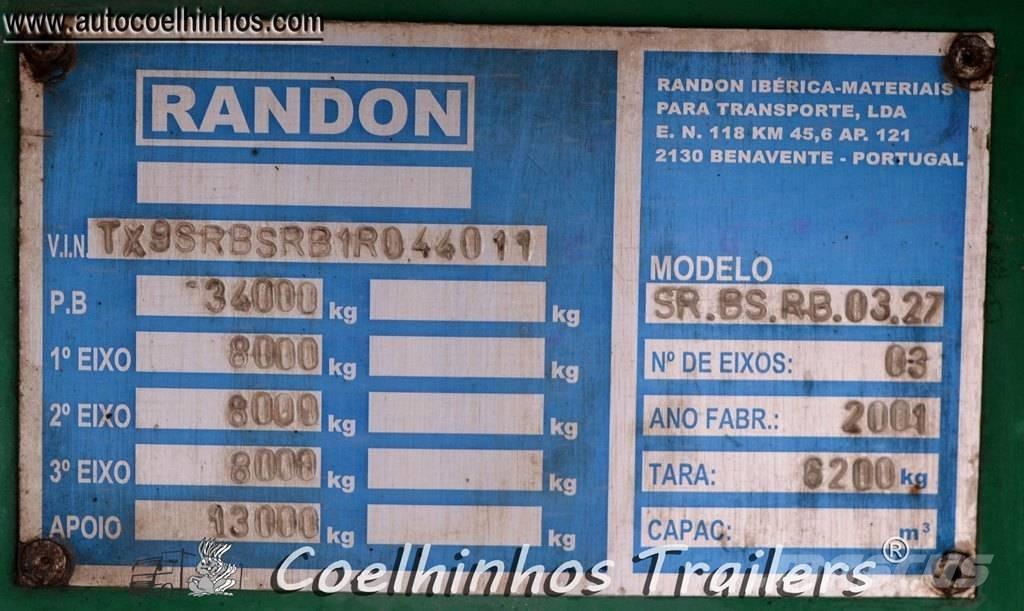  Randon SR.BS.RB0327 Flaktrailer