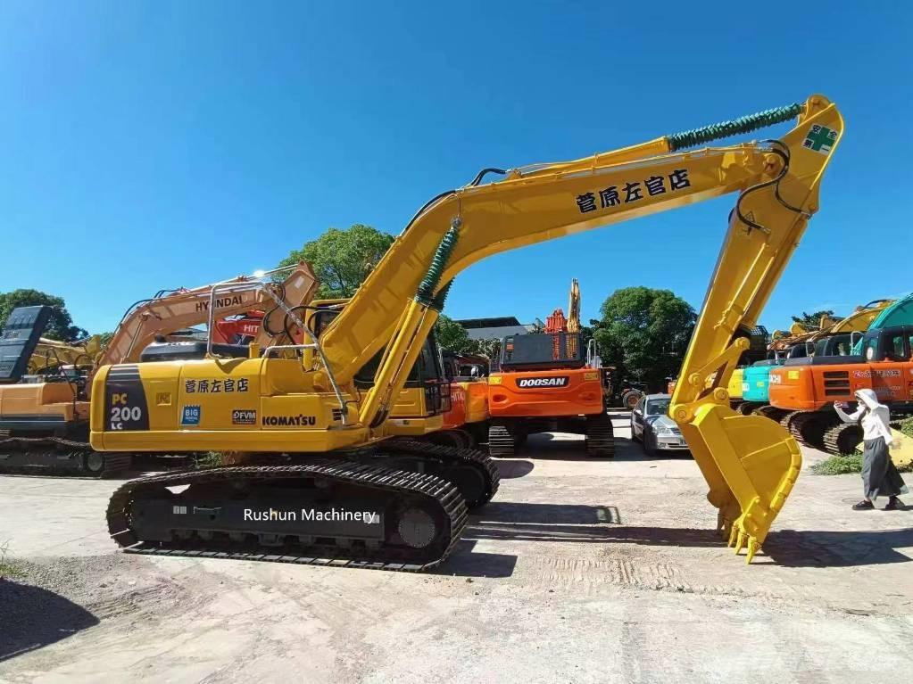 Komatsu PC 200 Bandgrävare