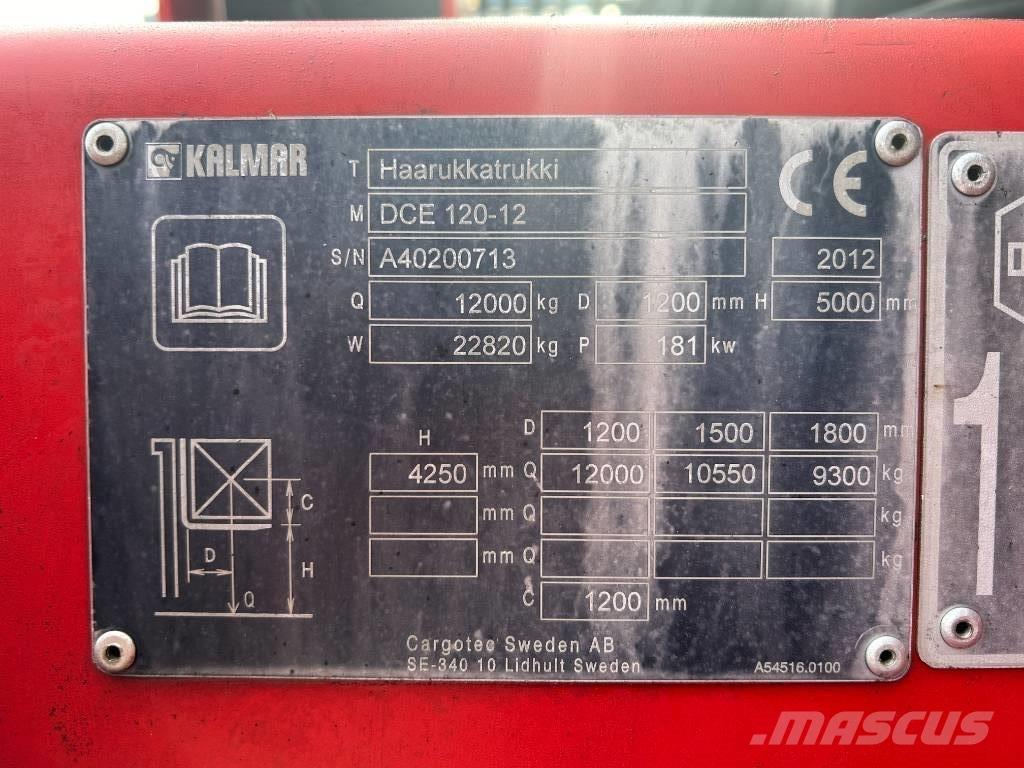 Kalmar DCE120-12 Dieselmotviktstruckar
