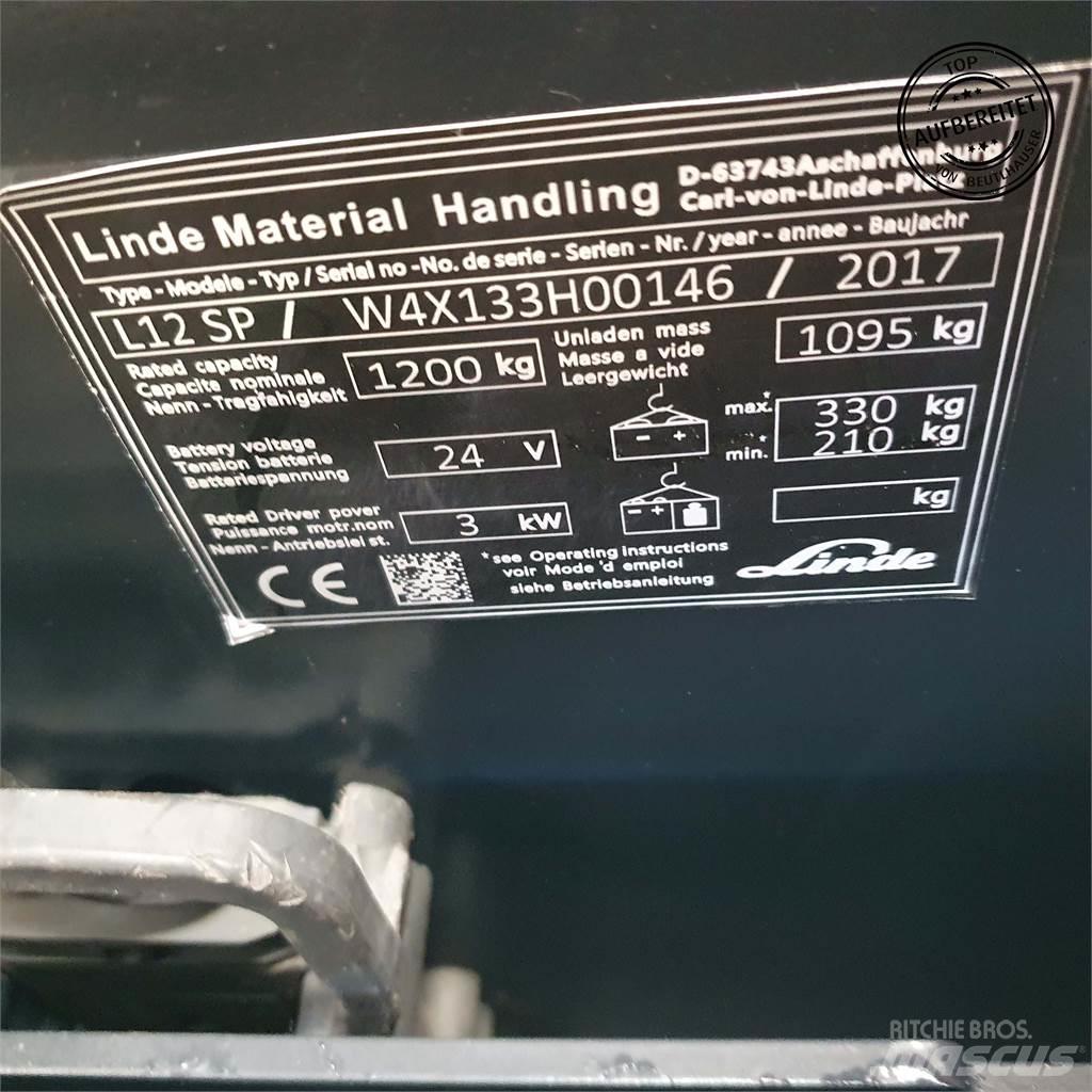Linde L12SP Staplare-led
