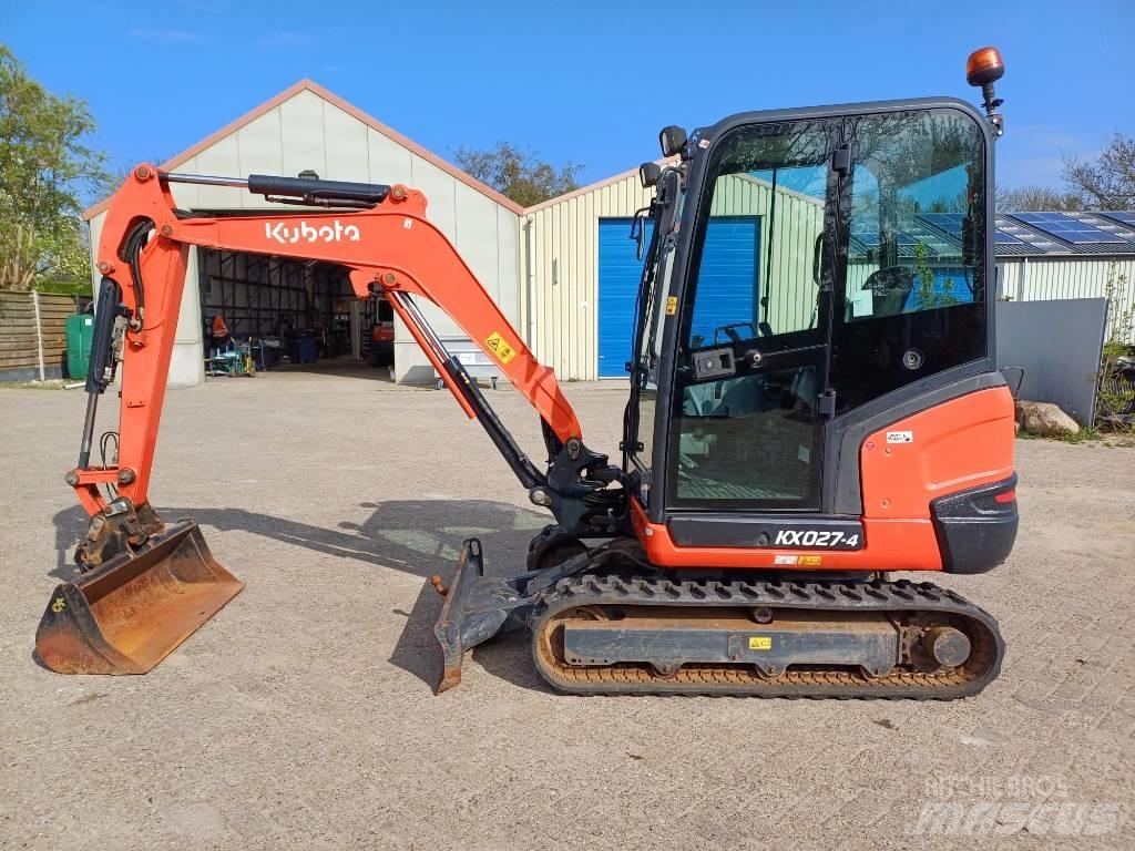 Kubota KX027-4 Minigrävare < 7t