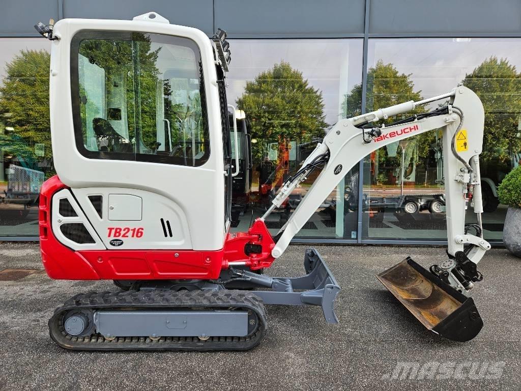 Takeuchi TB 216 Minigrävare < 7t