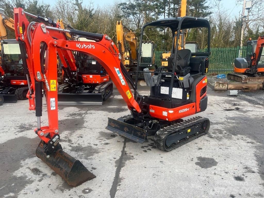 Kubota KX 019-4 Minigrävare < 7t