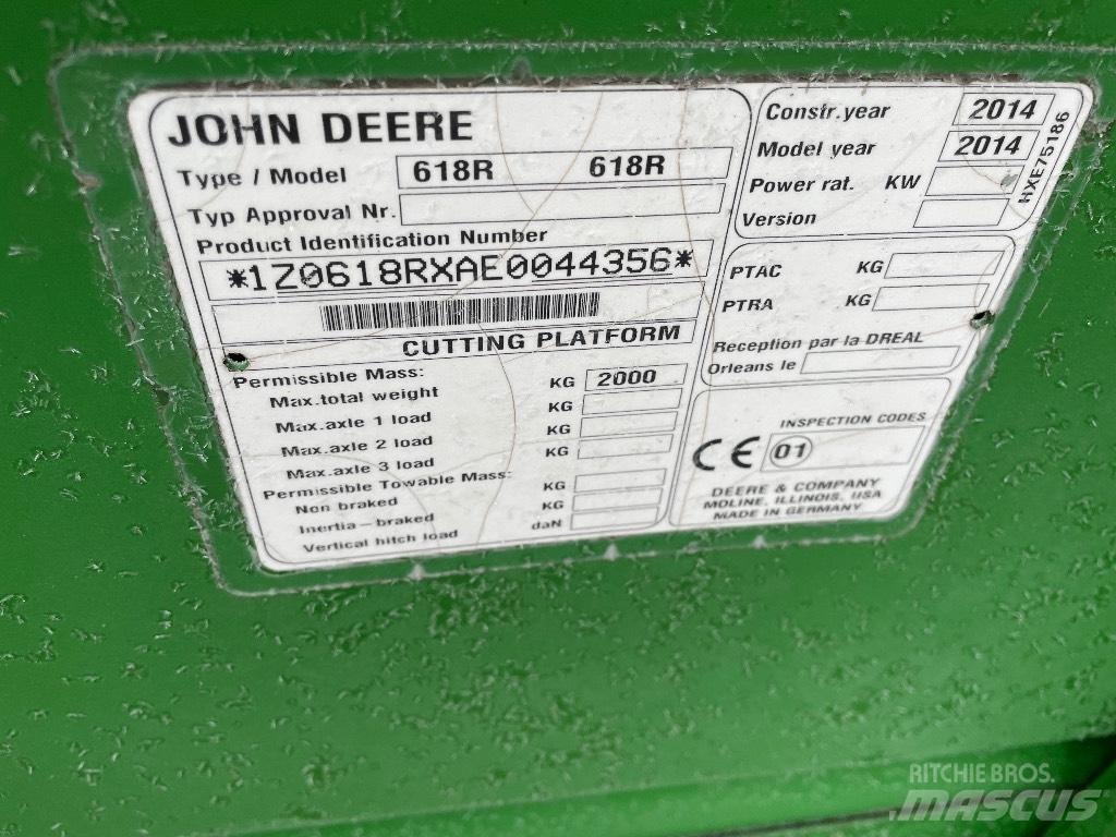 John Deere W 540 Skördetröskor