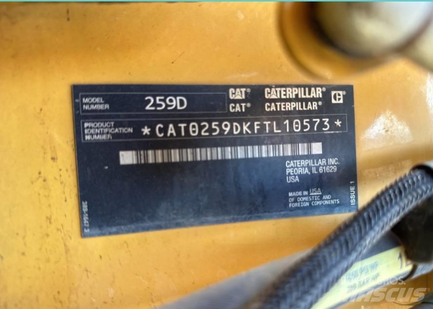 CAT 259 D Kompaktlastare