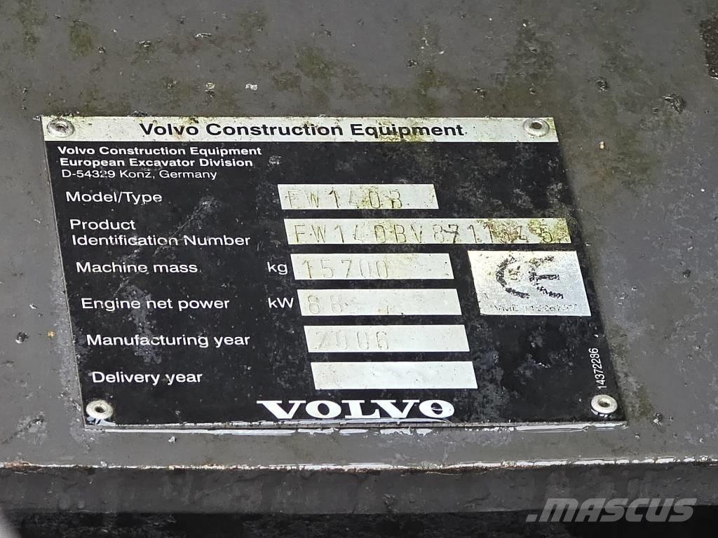 Volvo EW 140 B Hjulgrävare
