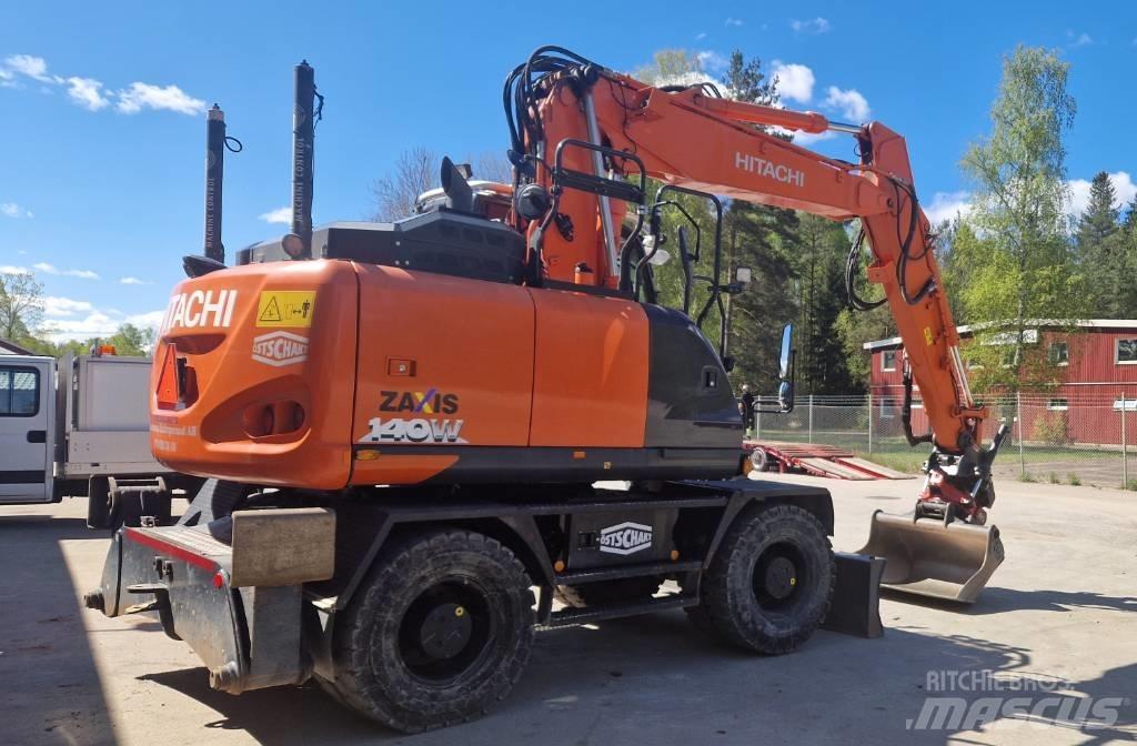 Hitachi ZX 140 W-6 Hjulgrävare